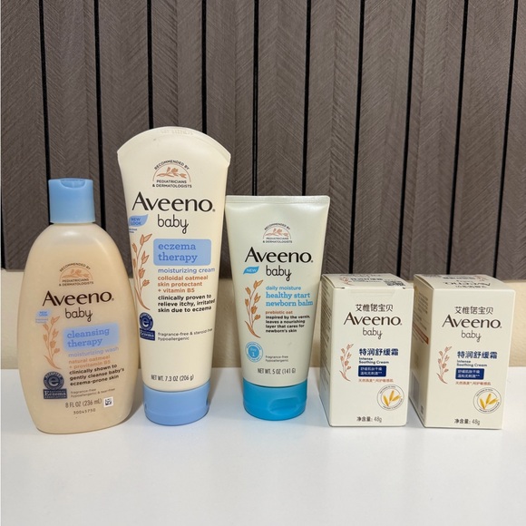 Aveeno Other - Aveeno Baby Skincare Set